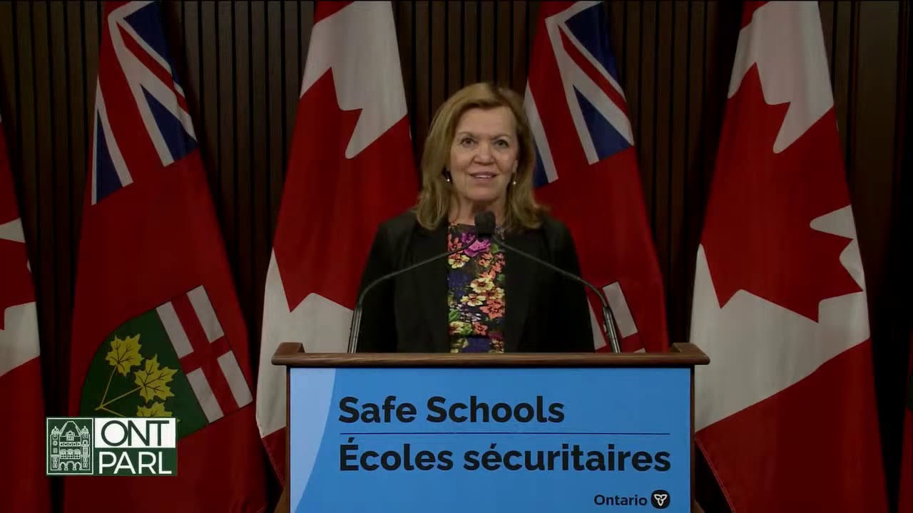 Ontario Education Minister provides update on March Break YouTube