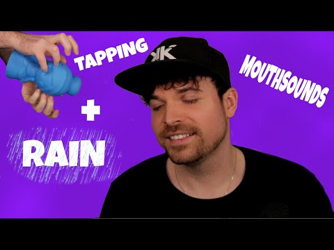 ASMR for people who NEED Mouthsounds, Tapping and Rain for sleep