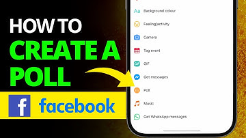 How to Create a Poll on Facebook