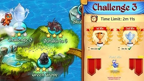 Merge Dragon - Challenge 3 Update - Final Win 2m 11s 공략 챌린지