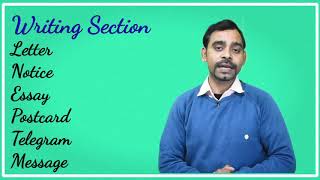 Writing Section || Letter, Essay, Notice, Telegram, Postcard, Message || Pdf file By Yashpal sir