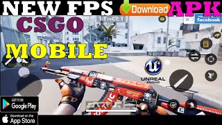 CS GO MOBILE GAMEPLAY ANDROID UNREAL ENGINE 4 LINK APK DOWNLOAD  MEDIAFIRE HIGH GRAPHICS BETA  2020 Mqdefault