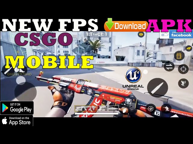 CS:GO MOBILE GAMEPLAY IS HERE WITH ICONIC MAPS  COUNTER STRIKE GLOBAL  OFFENSIVE FOR MOBILE !!!😍👀🔥 