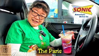 LIMITED TIME: The Paris Drink at Sonic Drive-In #2024winterblues