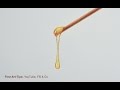 How to draw a drop of honey   with color pencils