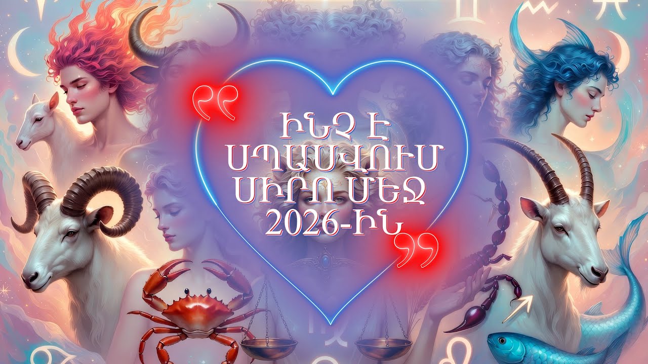 Ինչ է սպասվում սիրո մեջ 2026-ին․ ճակատագրական տարի կենդանակերպի բոլոր նշանների համար