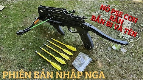 NỎ SĂN PSE CON RẮN SẢN XUẤT NGA BẮN BI SẮT VÀ MŨI TÊN | 2800K