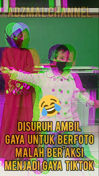Berfoto Malah Jadi Gaya TikTok Alah Bocil Super Kocak 😂😂😂