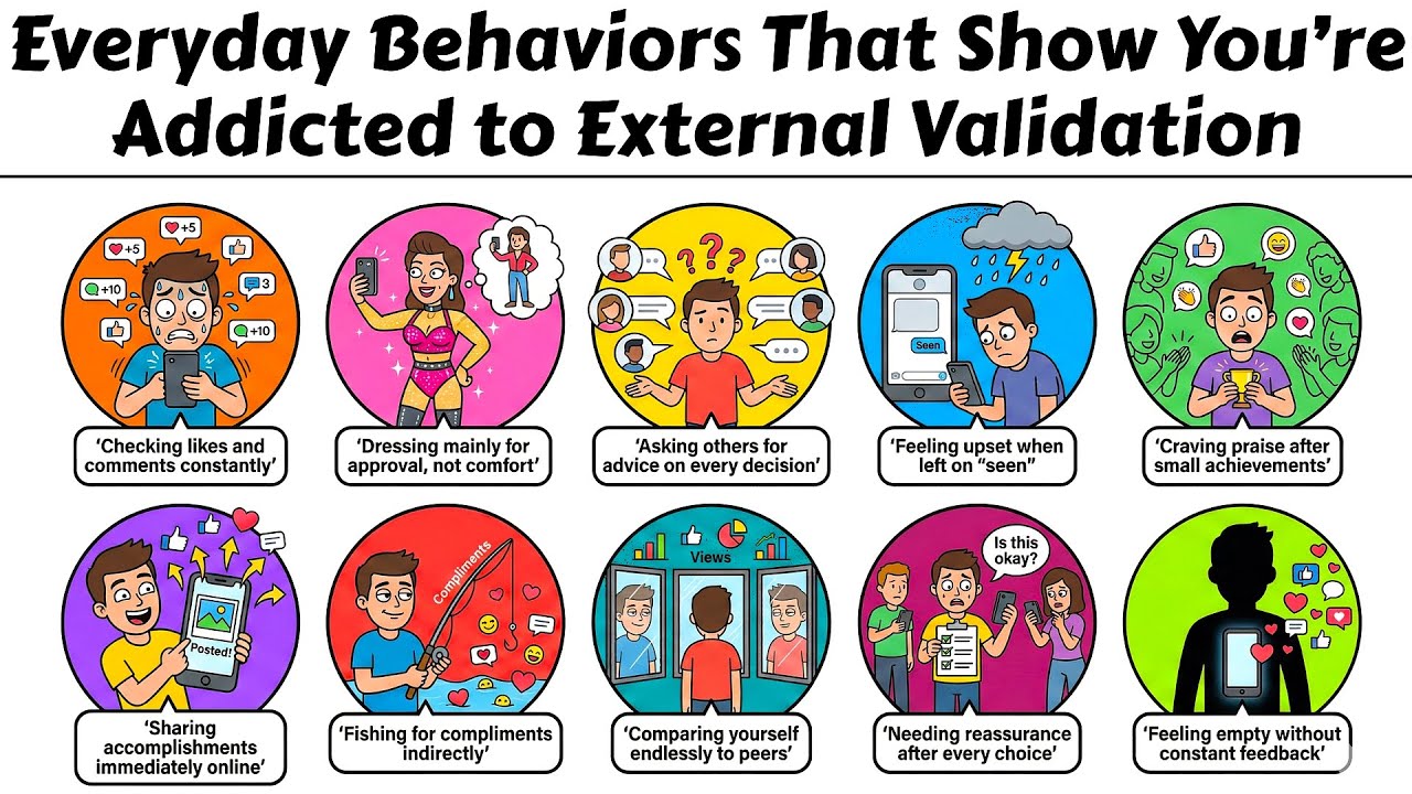 Refusing External Validation Everyday Behaviors That Show You’re Addicted to External Validation ...