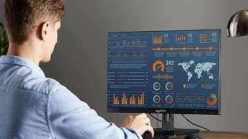 Amazon Basics 24 Inch Monitor Powered with AOC Technology, FHD 1080P, 75hz, VESA Compatible