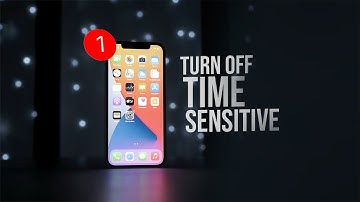 How to Turn Off Time Sensitive on iPhone (tutorial)