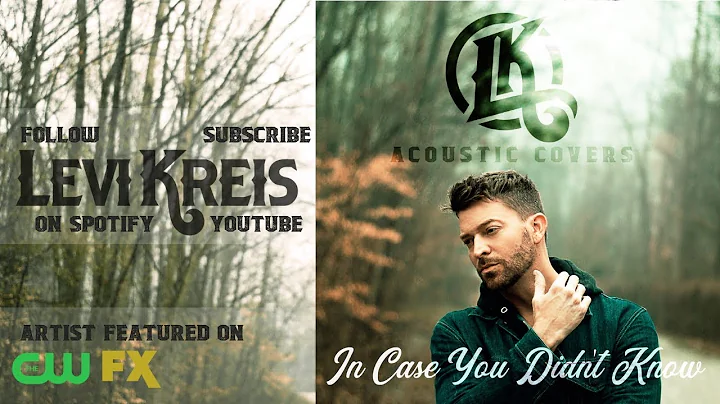IN CASE YOU DIDN'T KNOW - ACOUSTIC COVERS - BRETT ...
