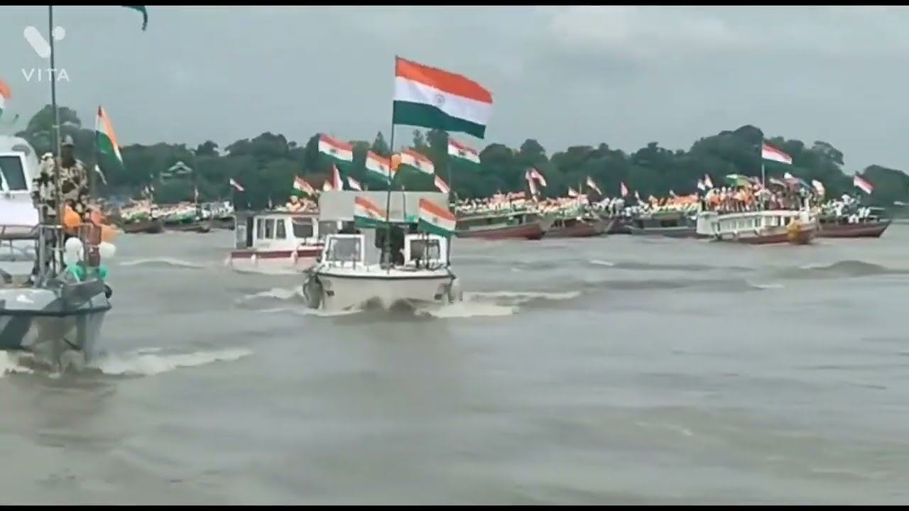 independence day special boats ride at Dhubri 🇮🇳🇮🇳🇮🇳🇮🇳🇮🇳🇮🇳⛵