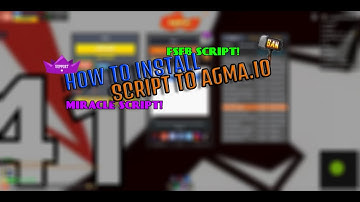 HOW TO INSTALL SCRIPT TO AGMA.IO IN 2024