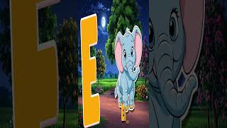 Learn the Alphabet with each Words | Apple to Zebra | ABC Song for Toddlers & Preschoolers
