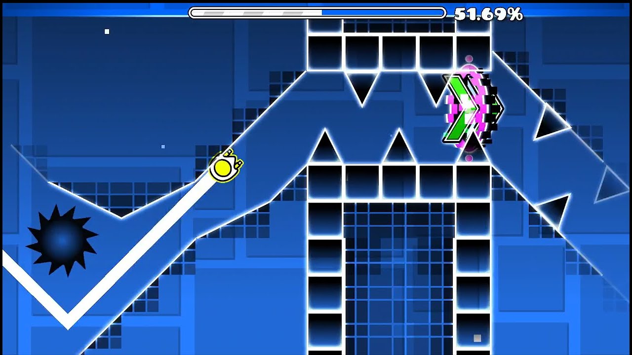 FLUTTER [Geometry Dash Demon Preview] - YouTube