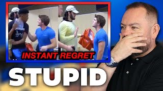 He shut down these "pranksters" REACTION | OFFICE BLOKES REACT!!