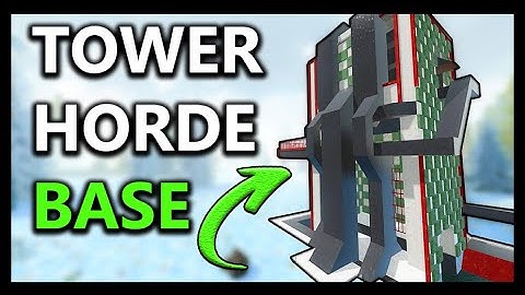 I FIXED IT! - Working Tower HORDE NIGHT BASE - 7 Days To Die A20