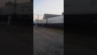 NS SD70M #2644 &NS SD70M#2632 leads ns stack train#282 in Hamilton, Ohio