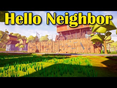 Видео: Hello Neighbor Второй акт эксперимент