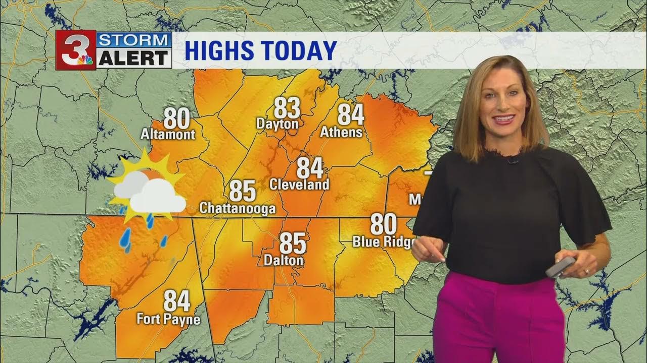 Brittany Beggs' midday weather forecast YouTube