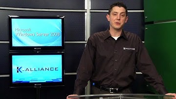 Windows Server 2008 Active Directory Domain Services Tutorial Training Video Part 3 - K Alliance