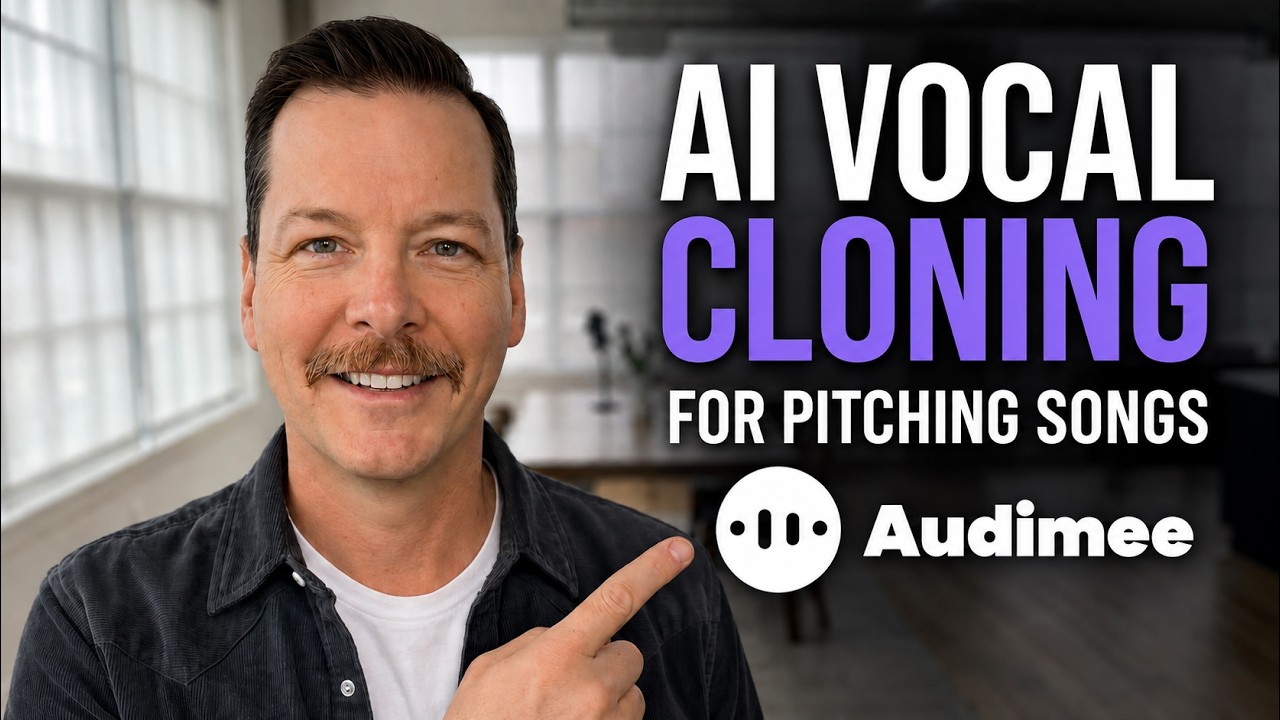 Game Changer for Songwriters pitching to Artists: AI Vocal Cloning and harmonies w Audimee