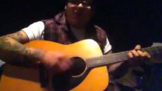 Video thumbnail of "The quakes - bReakDowN acoustic cover"