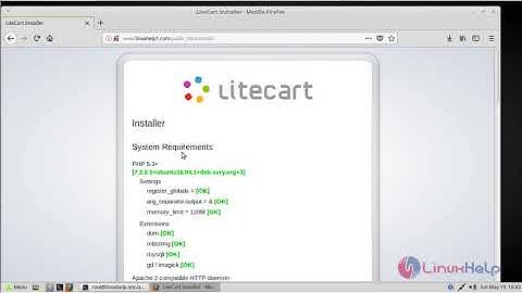 How to install Litecart  V2.1.2 on Linux Mint 18.3