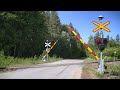 Spoorwegovergang Liperi (FIN) // Railroad crossing // Tasoristeys