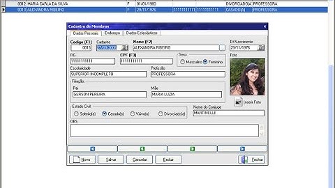 Programa Administração De Igreja Com Fontes Em Delphi