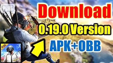 Pubg mobile 0.19.0 apk+obb | pubg mobile livik map update | pubg mobile 0.19.0 update apk
