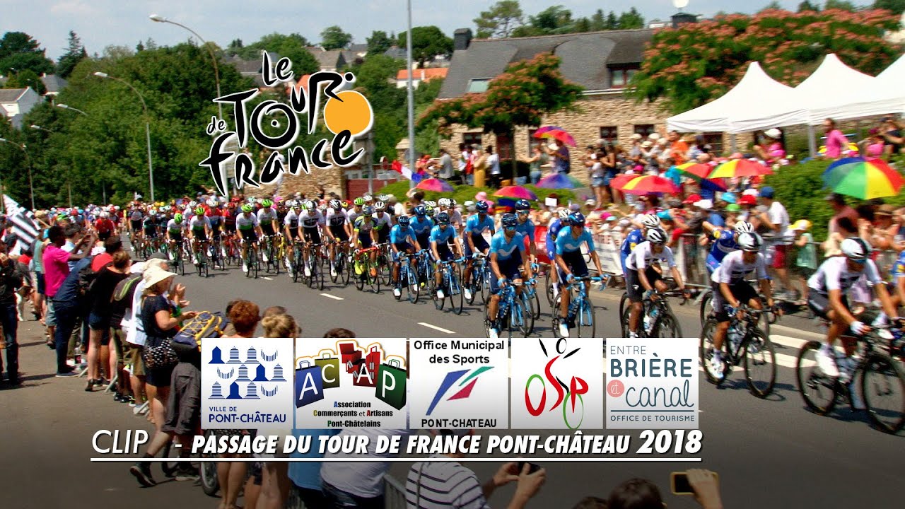 Tour De France Pont Chateau 18 Youtube