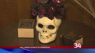 Visitors to Roberson Museum this month may feel a chill in the air.