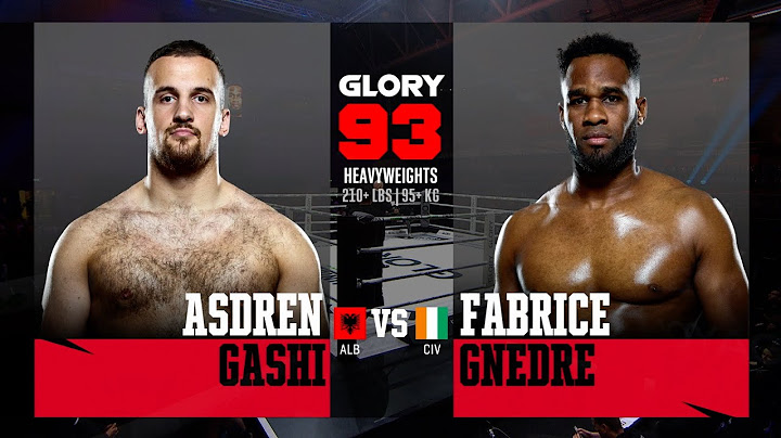 Asdren Gashi v Fabrice Gnedre | GLORY 93