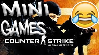 Counter Strike Mini Games Funny Moments!! (EARRAPE)