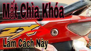 Cách Mở Khóa Yên Xe Đơn Giãn Cực Hay / Mẹo Bẻ Khóa Yên Xe Rất Đơn Giãn