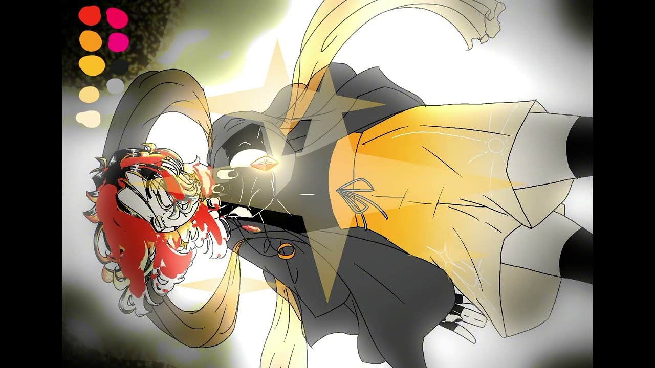 Pokemon OC speedpaint - Gen 7 - Helios Asrtralis