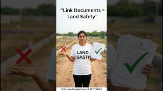 మీ భూమి సేఫ్ గా ఉండాలంటే "Link Documents" తప్పనిసరి! #landgasti #hyderabadrealestate#hyderabad#shots