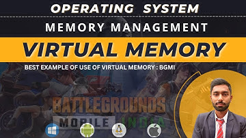 Virtual Memory in Operating System | Memory Management Explained with PUBG Example 🎮 | OS Tutorial