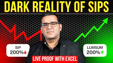 SIP vs Lumpsum की सच्चाई: Excel से लाइव प्रूफ | SIP vs Lumpsum Truth with Live Excel Proof #sip