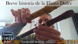 Breve historia de la flauta dulce - Programa "Páginas de Babel" - Por Fernando Merech screenshot 5