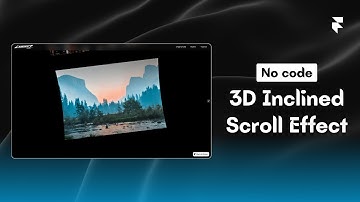 Framer tutorial: No-Code 3D Inclined Scroll Effect for your website || in हिंदी