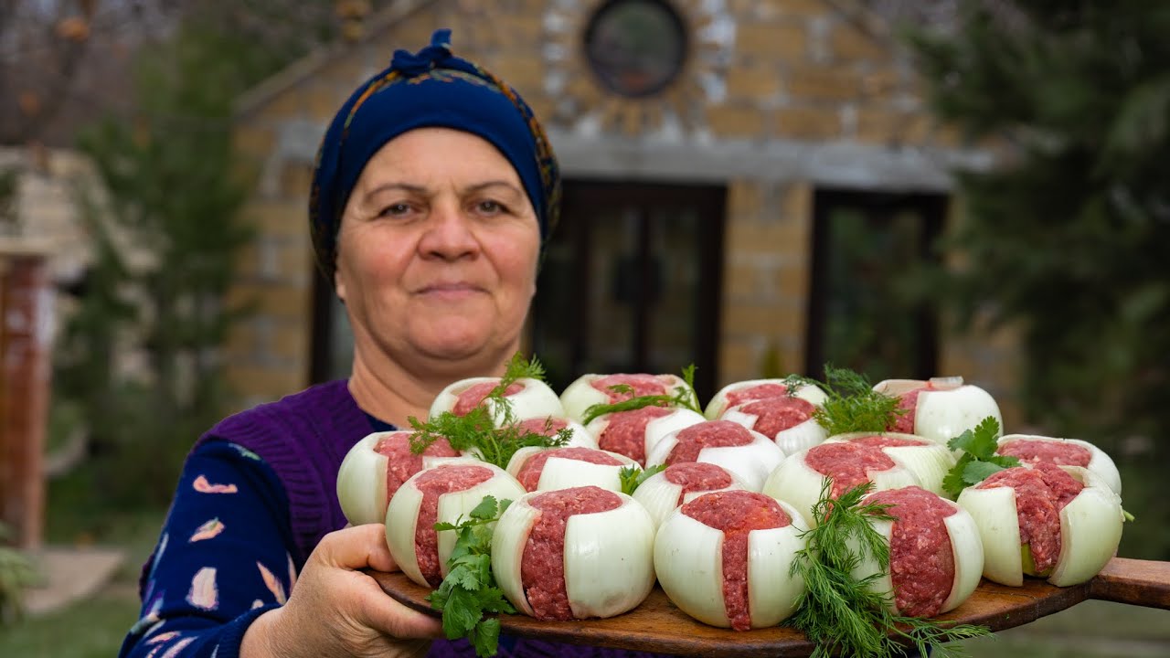 ⁣STUFFED ONION BOMBS WITH PASTA: The BEST Way to Cook These delicious dish