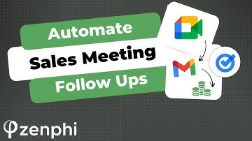 Automate Follow up Actions After Meetings | Sales Enablement Automation