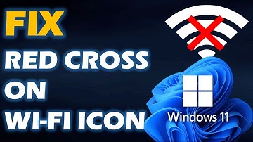Solution: Red cross X on Wi-Fi icon in Windows