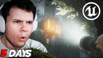 I MADE A HORROR GAME IN 5 DAYS... (With ZERO Experience)