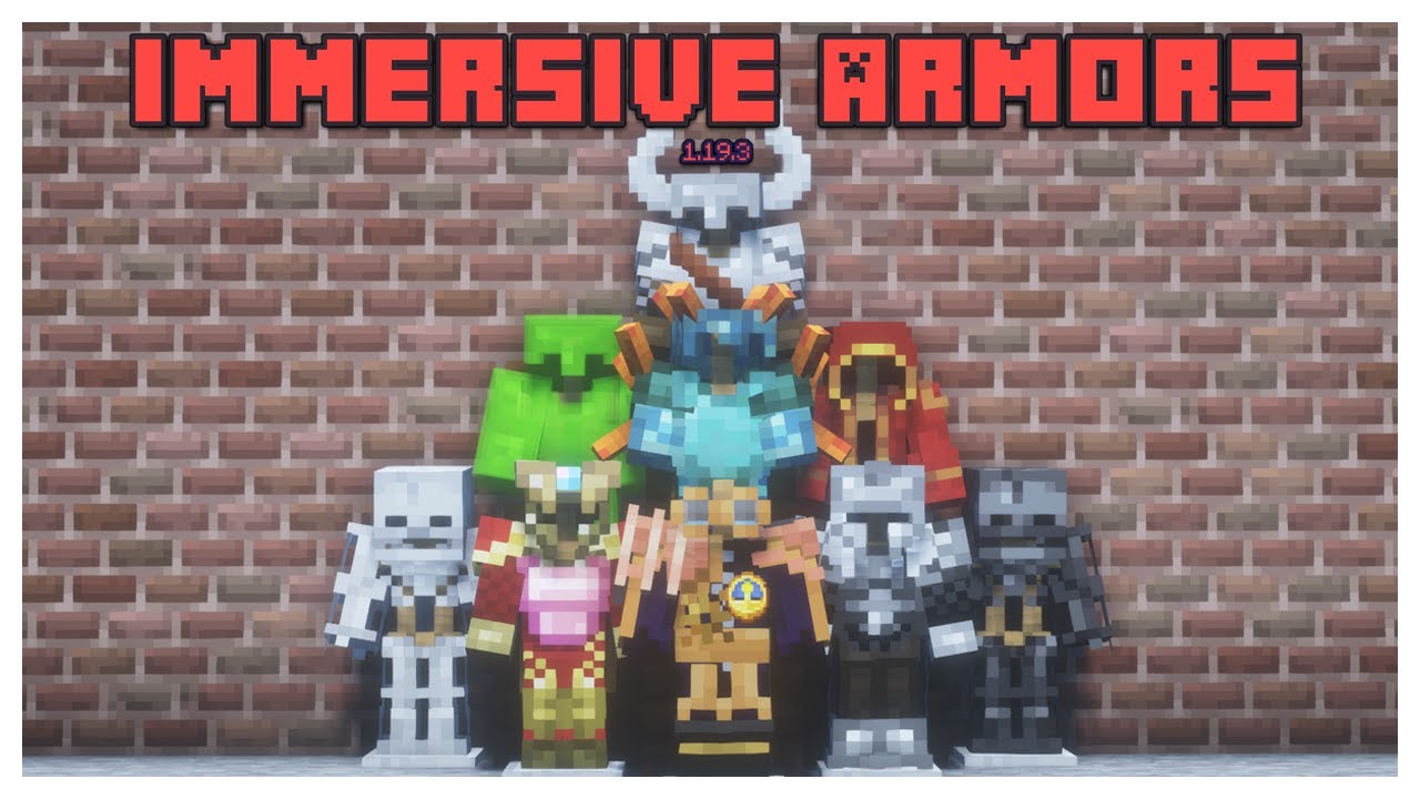 NEW ARMORS IN MINECRAFT!!! (Immersive Armors 1.19.3) 
