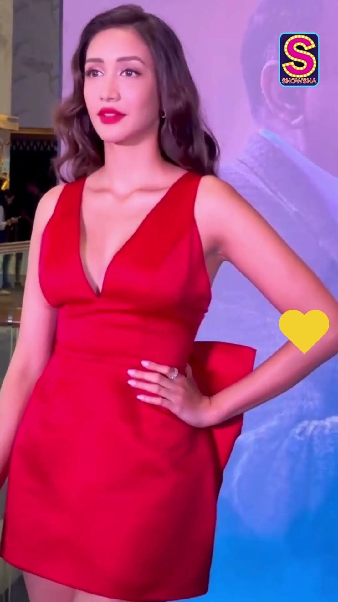 Shreya Chaudhry Looks Gorgeous In Red Mini Dress At Screening Of Her Upcoming Film Mehta Boys N18S