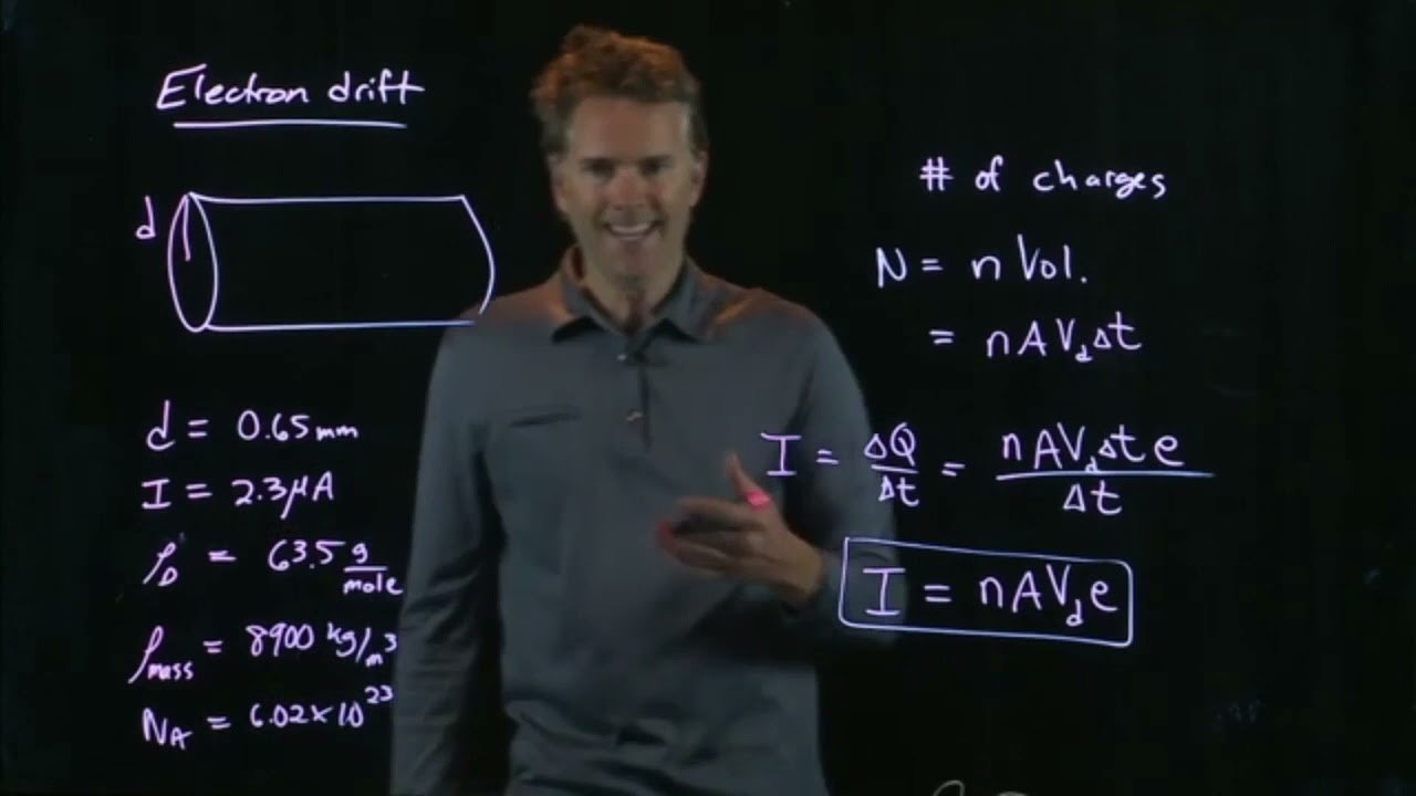Electron Drift | Physics with Professor Matt Anderson | M21-16